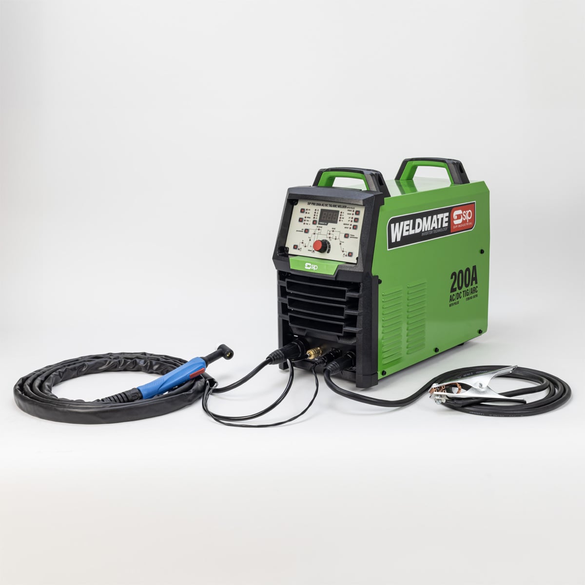 SIP WELDMATE® PRO 200A AC/DC TIG/ARC Inverter Welder with Pulse Package